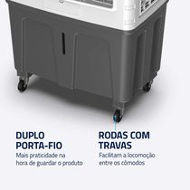 Climatizador Wind Pro, Mondial, Branco/Cinza, 260W, 127V - CL-65L