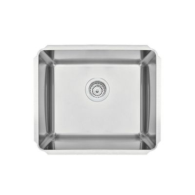 Cuba Profissional de embutir Tramontina Dritta Pro em Aço Inox com Acabamento Scotch Brite 50x40 cm