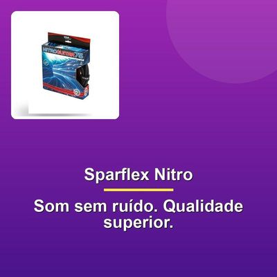 Cabo Guitarra Sparflex Nitro 3m Preto