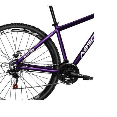 Bicicleta Aro 29 Absolute Nero 5 Alumínio 24v Câmbios Shimano K7 Freio Hidráulico Garfo Comtrava Roxo Tam: 17