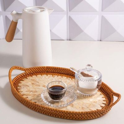 Açucareiro Com Colher E Tampa De Cristal Pearl 9 X 7,5 Cm Wolff