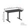 Mesa Elétrica Com Regulagem De Altura 150cm(l) Preto