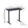 Mesa Elétrica Com Regulagem De Altura 150cm(l) Preto