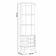Cristaleira Para Sala De Jantar Vidro Espelho E Led Marília M07 Cinamomo Off White - Lyam Decor