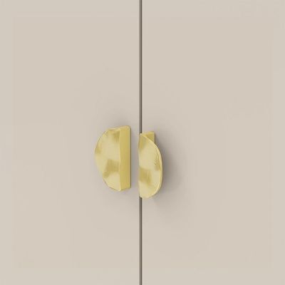 Cômoda Para Quarto 2 Portas 4 Gavetas 120cm Tulsa V01 Fendi - Lyam Decor