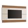 Painel Para Tv Classic 1.4 Off White Com Freijó - Imcal Móveis