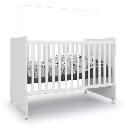 Berço Americano New Baby Branco - Batrol Móveis