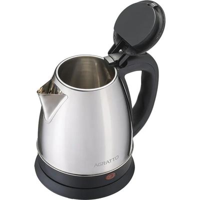 Chaleira Elétrica Inox 1,8l 1000w 127v Base Removível Ce-01 Agratto