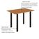 Conjunto Sala De Jantar Mila 4 Cadeiras Ella Preto Liso
