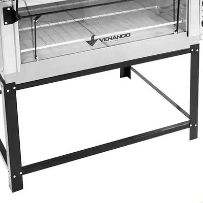 Forno Industrial Venâncio Roma Inox 110 Cm Elétrico 220V Com Pedra Refratária Feri110