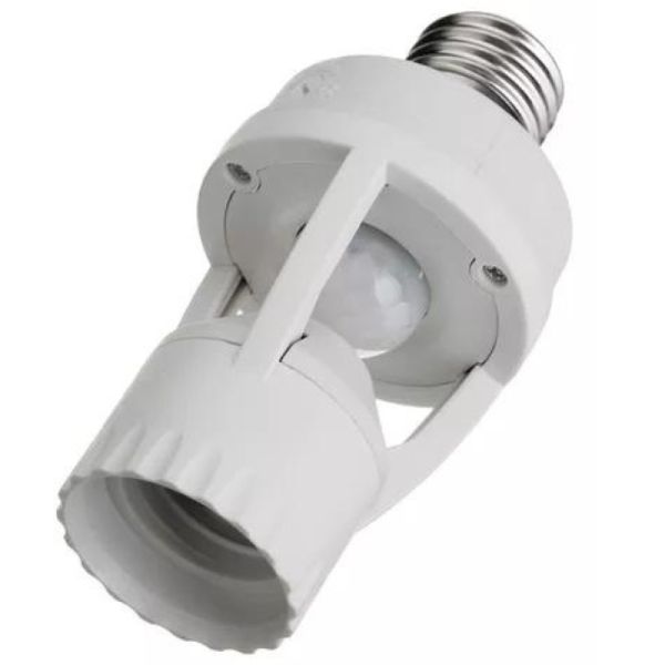 Sensor De Presença Com Fotocélula Bivolt 360°