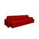 Sofá Dallas 4.00m Retrátil - Vermelho
