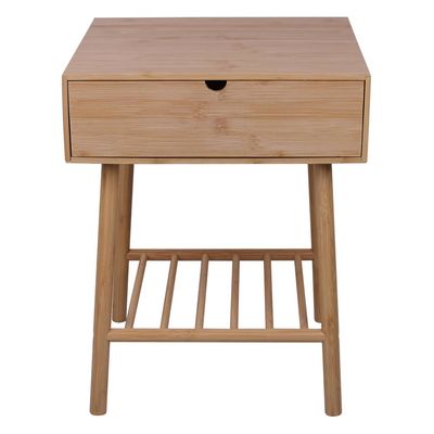 Mesa de Cabeceira Bambu Cazza Serene 40x35x50,5cm