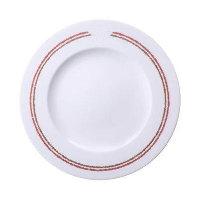 Prato Raso Tramontina Churrasco Classic em Porcelana Decorada 28 cm