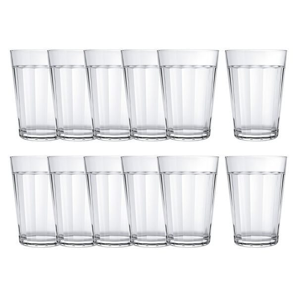 Conjunto com 12 Copos Americano 190ml Nadir Conjunto com 12 Copos Americano 190ml Nadir