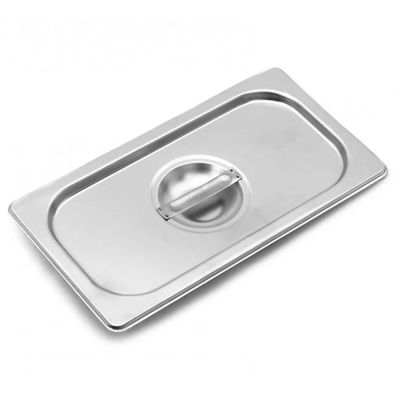 Kit 18 tampas Cuba Gastronomica Rechaud Inox 1/9x65mm Brasinox