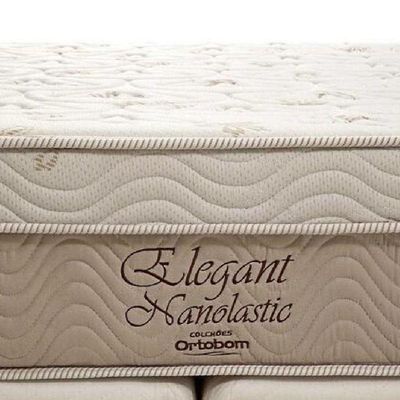 Colchão Elegant Solteiro Nanolastic 88x188x27cm - 1041527852 - Ortobom