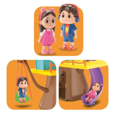 Casinha na Árvore Maria Clara e JP