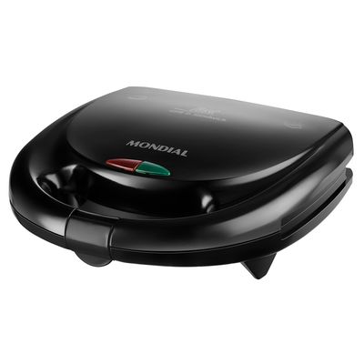 Grill e Sanduicheira Mondial Fast Grill S12 Preta - 750W 220V