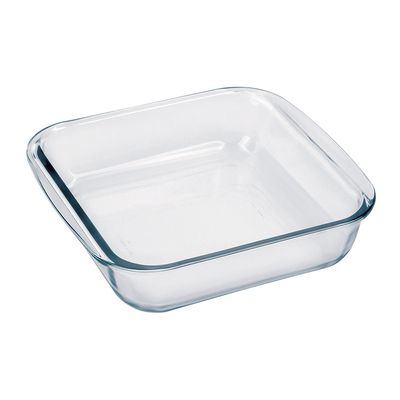 Conjunto de Assadeiras Quadradas Nadir Sempre em Vidro 3 Peças