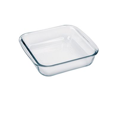 Conjunto de Assadeiras Quadradas Nadir Sempre em Vidro 3 Peças