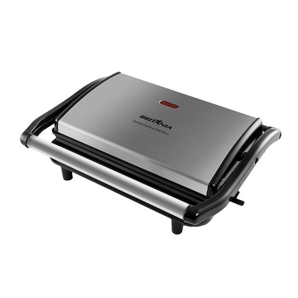 Grill e Sanduicheira Britânia BGR27I Press - 850W 220V Grill e Sanduicheira Britânia BGR27I Press - 850W 220V