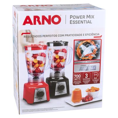 Liquidificador Arno Power Mix Essential Preto LQ19 127V