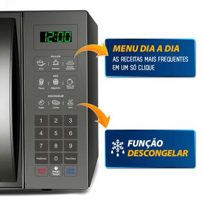 Micro-ondas Mondial MO-02-34-E 34 Litros Espelhado - 220V