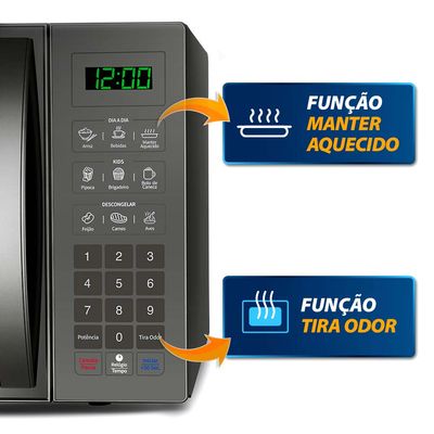 Micro-ondas Mondial MO-02-34-E 34 Litros Espelhado - 220V