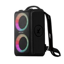 Caixa Amplificada Bluetooth Amvox ACA600 Bagvox Black 600W Bivolt