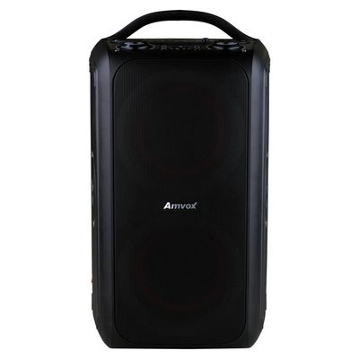 Caixa Amplificada Bluetooth Amvox ACA600 Bagvox Black 600W Bivolt