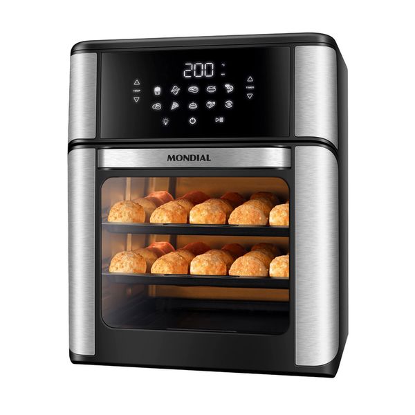Fritadeira Air Fryer Forno Oven 12L 220V - Mondial Fritadeira Air Fryer Forno Oven 12L 220V - Mondial