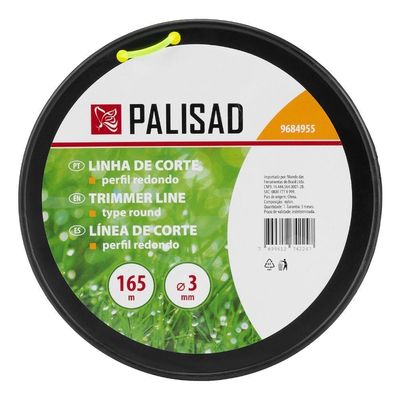 Fio Nylon Roçadeira Redondo 3mm 165m Palisad