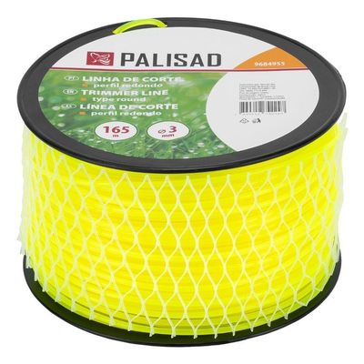 Fio Nylon Roçadeira Redondo 3mm 165m Palisad