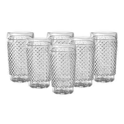 Conjunto 6 Copos Multiuso 255ml Barroco Wheaton Única