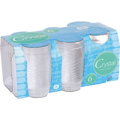 Conjunto 6 Copos Multiuso 300ml Wheaton Única
