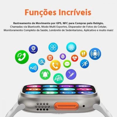 Relógio Inteligente Smartwatch Premium 49mm