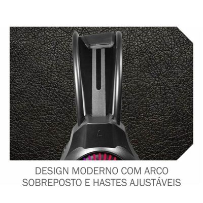 Headset Gamer Kmex Ar99 Preto Rgb