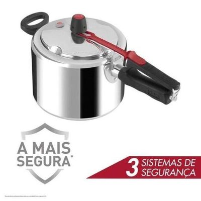 Panela De Pressão Clock Original Fechamento Interno 4,5l