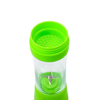 Mini Liquidificador Juice Cup Portátil Elétrico Suco - Tritura Frutas E Gelo Para Sucos Frescos Em Segundos verde