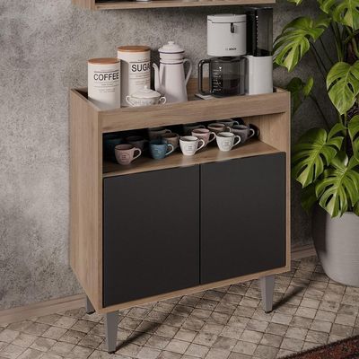 Balcão Aparador Buffet Cantinho Do Café 71cm Lice M24 - Branco