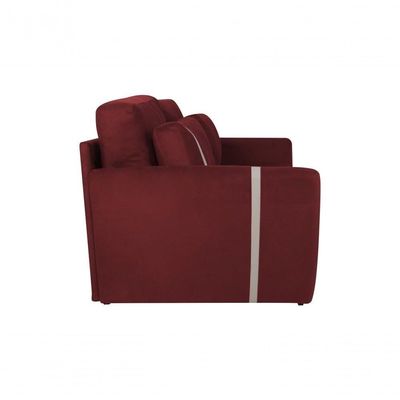 Sofá Cama Para Sala De Estar Martina New Suede Matrix - Goiaba Goiaba