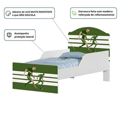 Mini Cama Futebol Jogador