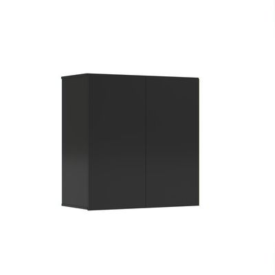 Armário Aéreo Aliex 02 Portas Preto