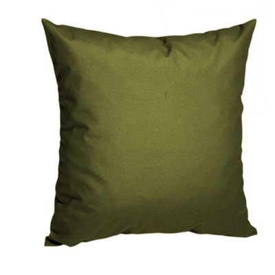 1 Almofada Cheia Para Sofá Decorativas E Impermeáveis Trama Verde Olivia