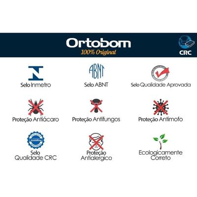 Colchão Casal Molas Masterpocket Ortobom Airtech 138x188x25