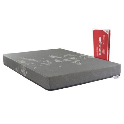 Colchão Casal Molas Kappesberg Na Caixa D28 Gray 138x188x19