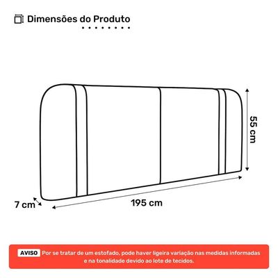 Cabeceira Painel Orgânico Cama Box King Size Flay 195cm Dobrável Bouclé Terracota - Desk Design