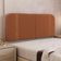 Cabeceira Painel Orgânico Cama Box King Size Flay 195cm Dobrável Bouclé Terracota - Desk Design