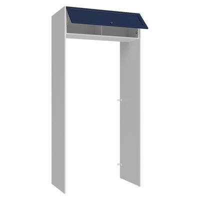 Porta-geladeira 103 Cm 1 Porta Basculante Branco/azul Vik Madesa Branco/azul